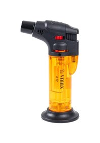 Resim Doldurulabilir Pürmüz Çakmak - Torch - Metal Başlıklı - A12 - Turuncu Çok Renkli 
