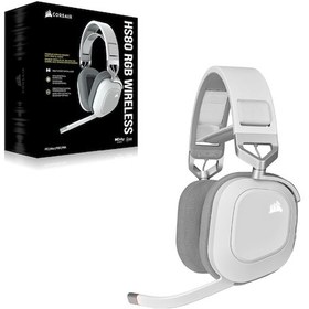 Resim Corsair HS80 CA-9011236-EU Kablosuz RGB Oyuncu Kulaklığı 