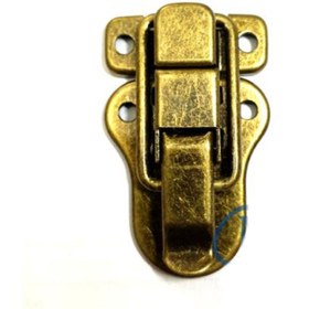 Resim Skygo Sandık, Kutu Klipsi, Ön Kilidi - 48x30mm, Antik, 1 Adet 