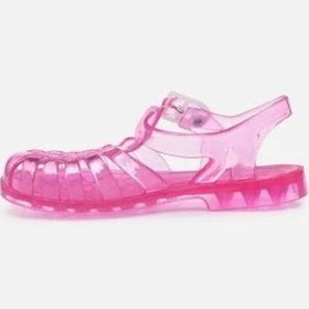 Resim Meduse Sun Rose Paillete - Şeffaf Pembe Kız Çocuk Sandalet 