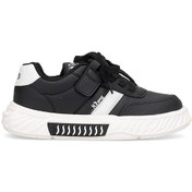 Resim M.p 252-3521ft Filet Erkek Çocuk Yürüyüş Ayakkabısı Siyah - Beyaz Siyah - Beyaz 