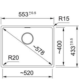 Resim Franke Maris Mrg 210/110-52 Fragranite Stone Grey Eviye 