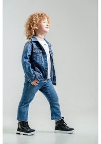 Resim Mnpc Erkek Çocuk Siyah Suya Dayanıklı Anatomik Sneaker Günlük Bot 25k3b110172 Siyah 