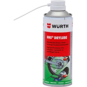 Resim Würth Hhs Drylube Kuru Zincir Yağlama Spreyi Tutunma Özellikli 