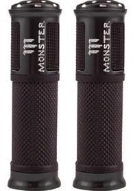 Resim Dream011 Siyah Evrensel Motosiklet Tutmaç Seti, Kaymaz Alüminyum Kumanda Sapı 