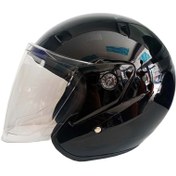 Resim JEKAİ Scooter Yarım Kask L Beden Siyah 