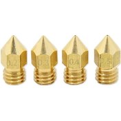 Resim 3D Printer Yazıcı Extruder Mk7 Mk8 Nozzle 1.0 MM 1.75 X1 Ade 