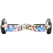 Resim Smart Balance Elektrikli Kaykay Hoverboard 6.5 Inch Grafity Desenli Akıllı Dengeli Smart Balance