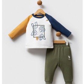 Resim U.s. Polo Assn Erkek Bebek Sarı Takım 5274-48928 sarı 