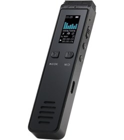 Resim Mufunye 32gb Taşınabilir Ses Kaydedici: Wav Formatı, Bluetooth, 30 Saat Sürekli Kayıt, Şifre Koruma, Yüksek Kaliteli Hoparlör 