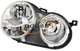 Resim Volkswagen Polo Ön Far Sağ (Motorsuz) 2002 Sonrası Uyumlu 