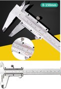 Resim VB QUALITY Kumpas - Çelik Kumpas 0,01 mm - 150mm 6inc 