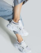 Resim Devida Kadın Beyaz Spor Ayakkabı 5 Cm Yüksek Air Taban Günlük Sneaker X110 Vega Serisi 