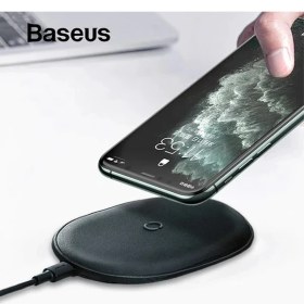Resim Baseus Cobble 15W Wireless Kablosuz Şarj Cihazı Iphone 12-11XS Max Xr 8-(1903) 