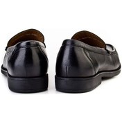 Resim Hakiki Deri Siyah Erkek Günlük Ayakkabı-Siyah (521646089) Siyah 