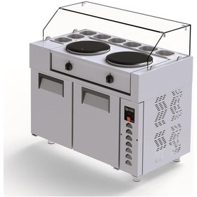 Resim Iceinox Krep Buzdolabı 330 Lt 430 Çelik Kaliteli 