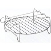 Resim Philips Hd9257 Xl Uyumlu Airfryer Izgara Teli Ve Şiş Aksesuarı 