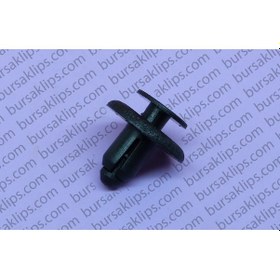 Resim Nissan,subaru Davlumbaz Klipsi Siyah 10 Adet 