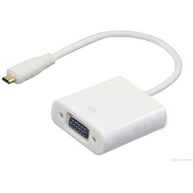 Resim Hytech HY-MHVS25 Mini HDMI-VGA(D) Çevirici A aptör 