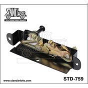 Resim FORD TRANSİT T 12 / T 15 ARKA KAPI KILIDI (SIYAH) 