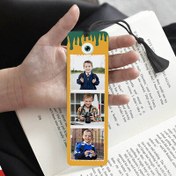 Resim Çocuklara Hediye 3 Fotoğraflı Kitap Ayracı Turuncu 