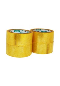 Resim Nuga 4 Lü Şeffaf Koli Bandı 45 Mm * 100 Metre Akrilik (4 Adet) 