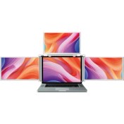 Resim TRİMONİTÖR - 14” Taşınabilir Üçlü Monitör 