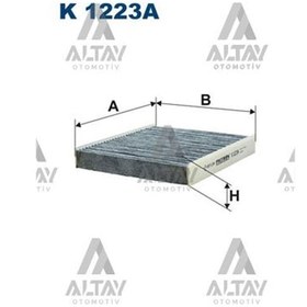 Resim Polen Filtresi Insıgnıa A / Astra J / Cruze / Mokka / Merıva B 09 Karbonsuz 1808524 