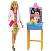 Resim Barbie Çocuk Doktoru Oyun Seti DHB63-GTN51 