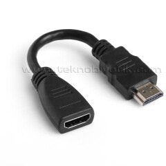 Resim Dark 15cm HDMI Uzatma Kablosu (DK-HD-CV13EXTL15) 