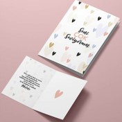 Resim Seni Seviyorum Romantik Tebrik Kartı 