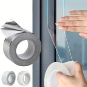 Resim 1 Rulo Pencere Rüzgar Geçirmez Bant Pencere Contası için Uzunluk 19.99 metre, Yüksek Viskozite ve İz Bırakmadan Kalınlaştırma, Soğuk Su ve Su Geçirmez Boşluk Contası için Kumaş Tabanlı Bant 