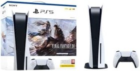 Resim Console Sony PlayStation 5 Édition Standard Blanche + Final Fantasy XVI 