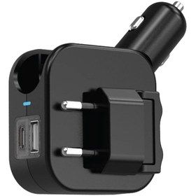 Resim Green Lion Araç ve Duvar Şarj Cihazı, Çift Portlu, PD 20W Hızlı Şarj 