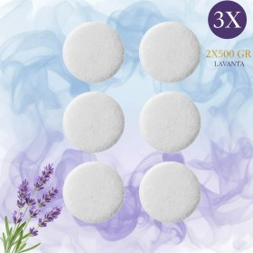 Resim Saban 3 Adet 2X500GR - Lavanta - Nem Alıcı Rutubet Giderici Yedek Tablet 