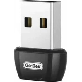 Resim Go-Des Go Des GD-BT113 USB Bluetooth Adaptör V5.0 2.4 Ghz 3 Mbps Aktarım Hızı 