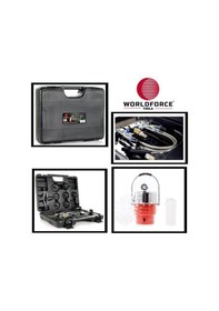 Resim Worldforce Profesyonel Fren Hidroliği Değiştirme ve Hava Alma Set 
