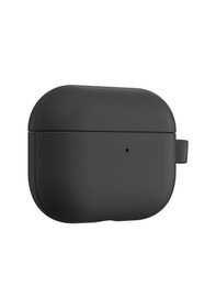 Resim Apple Uyumlu AirPods Pro 3 Amazingthing Glamour Serisi Deri Tasarımlı Kapak Siyah Siyah 