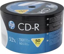 Resim Cd-R Printable 80 Dk / 700 Mb 52X 2X (50 Li Paket) HP