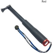 Resim Kırmızı-36 Inç Uzatılabilir El Kutup Teleskopik Selfie Monopod Sopa Gopro Hero 10 9 8 7 6 5 4 3 + Xiaomi Yi Go Pro Aksesuarları 