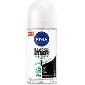 Resim Nivea Invisible Black White Fresh Kadın Deodorant Roll-on 50 ml 
