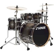 Resim Sonor Select Force SEF 11 Studio Transparent Black Burst Akustik Davul Seti 