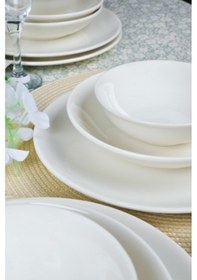 Resim Hayal 18 Parça 6 Kişilik Porselen Yemek Takımı 