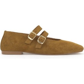 Resim Ziya Kadın Hakiki Deri Babet 153111z4083 Camel 153111z4083 314 39 