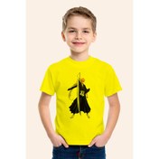 Resim Karya ButikAnime Bleach Baskılı Sarı Çocuk T-Shirt Tişört 2 