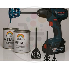 Resim Bi'şeyler Sepeti Boya Karıştırıcı Uç Seti Matkap için 