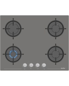 Resim Simfer 11 Fonksiyon Steam Master Gri 2'li Ankastre Set (Fırın + Ocak) 