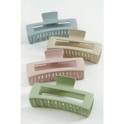 Resim Ronanna Dikdörtgen Renkli Mandal Toka 12 cm 