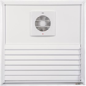 Resim kadıoğlu menfez sineklik 30x50 Aspiratörlü (havalandırma - Fanlı) Alüminyum Yüzeysel Yapıştırma Menfez 