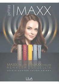 Resim Maxx Deluxe Saç Boyası Yoğun Küllü Kumral - 7/11+Oksidan (3 Adet) 